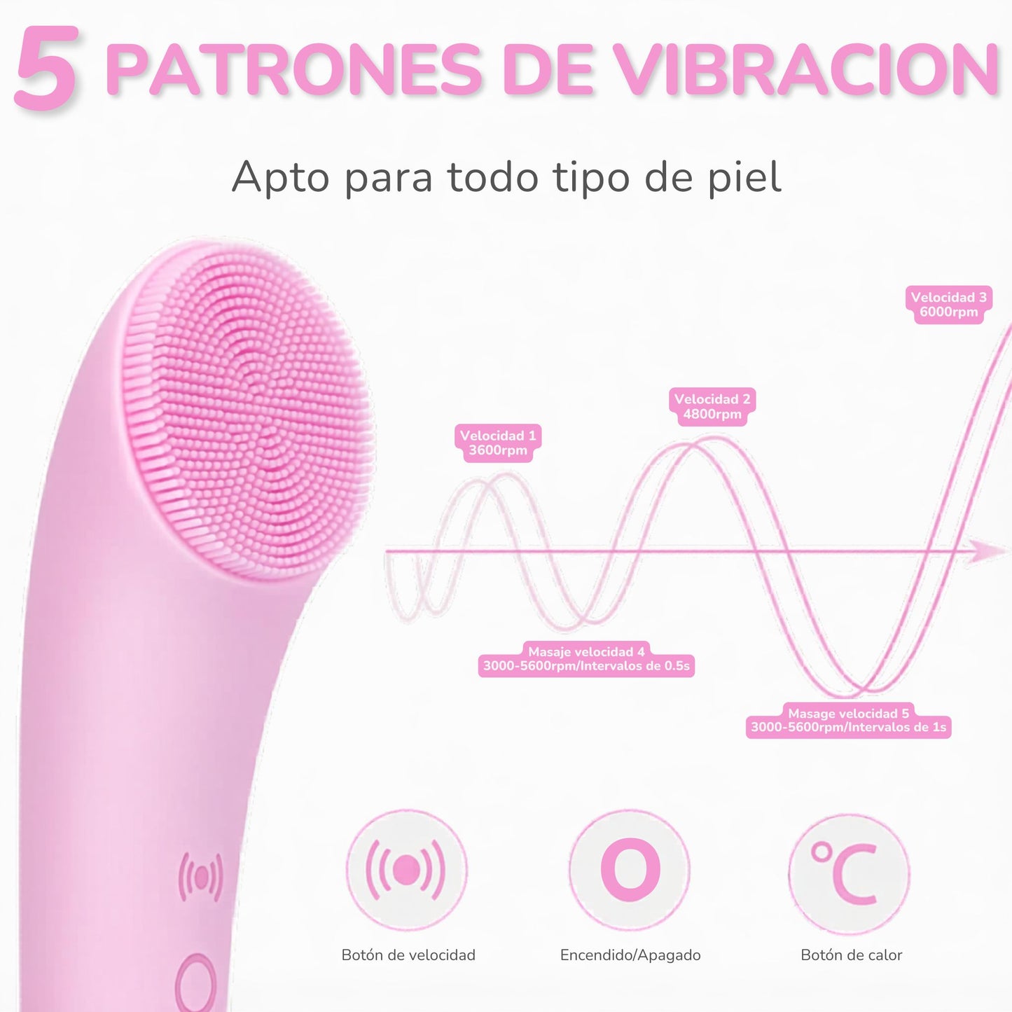 Cepillo Facial Pro 5 en 1