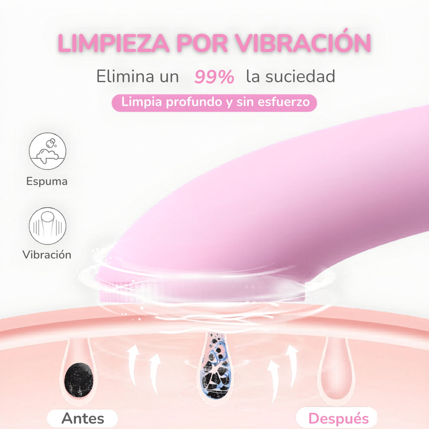 Cepillo Facial Pro 5 en 1